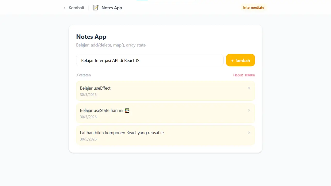 Notes App